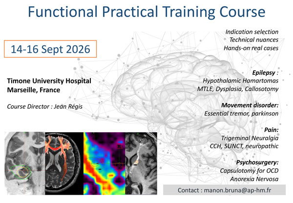 Read more about the article Functional Practical Training Course – 14-16 Sept 2026 Timone University Hospital Marseille, France